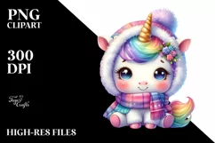 Vibrant Dumb Baby Winter PNG Product Image 2