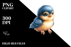 High-Detail Baby Bird PNG Product Image 2