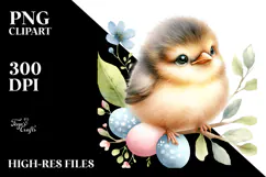 High-Detail Baby Bird PNG Product Image 2