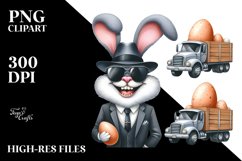 Loading Bunny with Eggs PNG Product Image 2