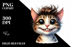 Proud Cat Portrait | Sublimation | Clipart Product Image 3