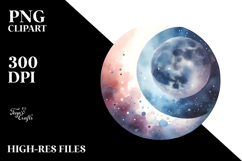 Simple Half Moon, Transparent PNG Product Image 2