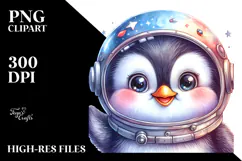 cute baby penguin with hat and sunglasses, Premium PNG Product Image 2