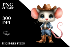 Mouse with Hat and Boots | Clipart Product Image 2