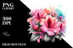 Stunning Rhododendron Flower, Transparent PNG Product Image 2