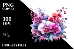 Vibrant Orchid PNG Product Image 2