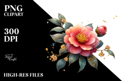 Camellia PNG Product Image 2