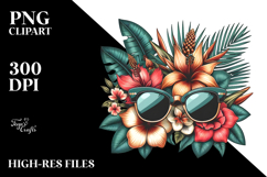 Vintage Flower Sunglasses Design Product Image 2