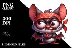 Silly Bat PNG Product Image 2