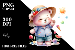 Energic Baby Bear PNG Product Image 2