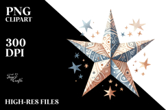 Simple Star, Transparent PNG Product Image 2