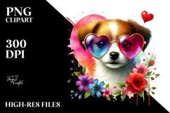 Puppy with Heart es, Transparent PNG Product Image 2