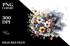 Colorful Flower Spring Flowers PNG Product Image 2