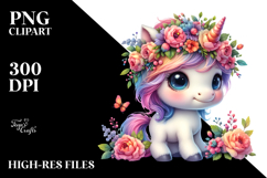Playing Unicorn PNG Product Image 2
