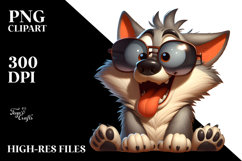 Crazy Cute Bird with Wide Eyes, Transparent PNG Product Image 2