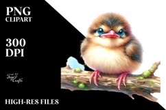 High-Detail Baby Bird PNG Product Image 2
