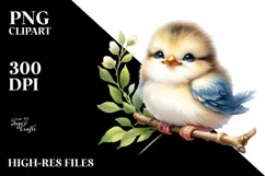 High-Detail Baby Bird PNG Product Image 3