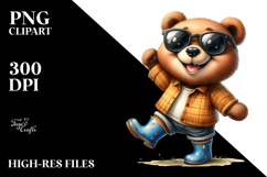 Expressive Sunglasses Clipart Product Image 2