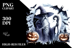 Wizard Watercolor PNG Product Image 2