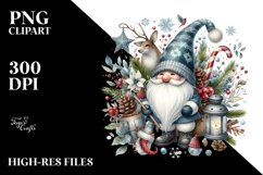 Detailed Winter Gnome, PNG Product Image 3