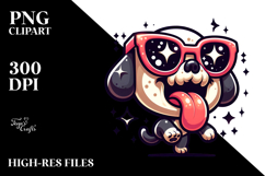 Silly Cartoon Skull PNG Product Image 2