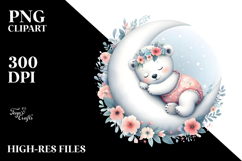 Baby Polar Bear Moon Summer Product Image 2