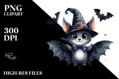 Funny Haloween Bat Centered | Clipart Product Image 3