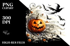 Simple Haloween Wailing Winds | Sublimation | Clipart Product Image 3