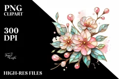 Pastel Cherry Blossom made of Transparent Product Image 1