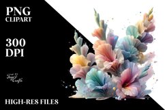 Gladiolus Splash, White Background Product Image 3