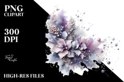 Glossy Lilac in Metallic PNG Product Image 2