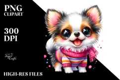 Cute Cartoon Chihuahua PNG Product Image 2
