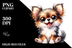 Cute Cartoon Chihuahua PNG Product Image 2