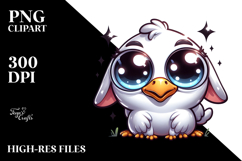 Cute Bird with Large Udder PNG Product Image 2