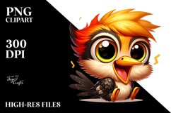 Crazy Baby Woodpecker Clipart Product Image 3