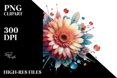 Gerbera Flower, Transparent PNG Product Image 2