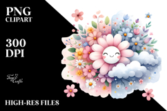 Flower V Painting PNG Product Image 2