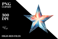 Simple Star, Transparent PNG Product Image 2