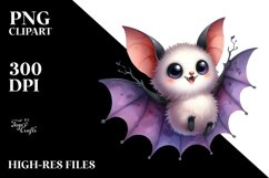 Funny Haloween Bat Centered | Clipart Product Image 1