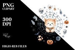 Baby Cobweb Watercolor PNG Product Image 2