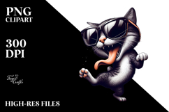 Vibrant Cat, Transparent PNG Product Image 2