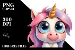 Funny Unicorn PNG Product Image 2