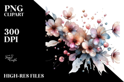 Shiny Cherry Blossom PNG Product Image 2