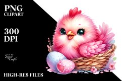 Cute Baby Rooster on Carusell PNG Product Image 2