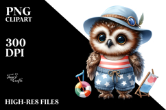 Cute Baby Owl PNG Product Image 2