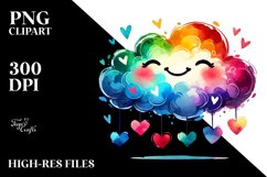 Clouds Sublimation|Clipart Product Image 2