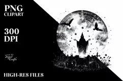 Simple Halloween Mystic Ritual | Clipart Product Image 3