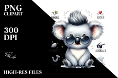 Cool Baby Koala PNG Product Image 2