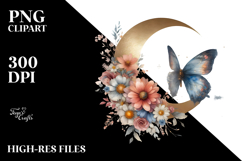 Boho Butterfly PNG Product Image 2