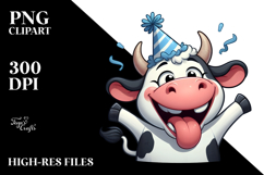 Mischievous Cow PNG Product Image 2